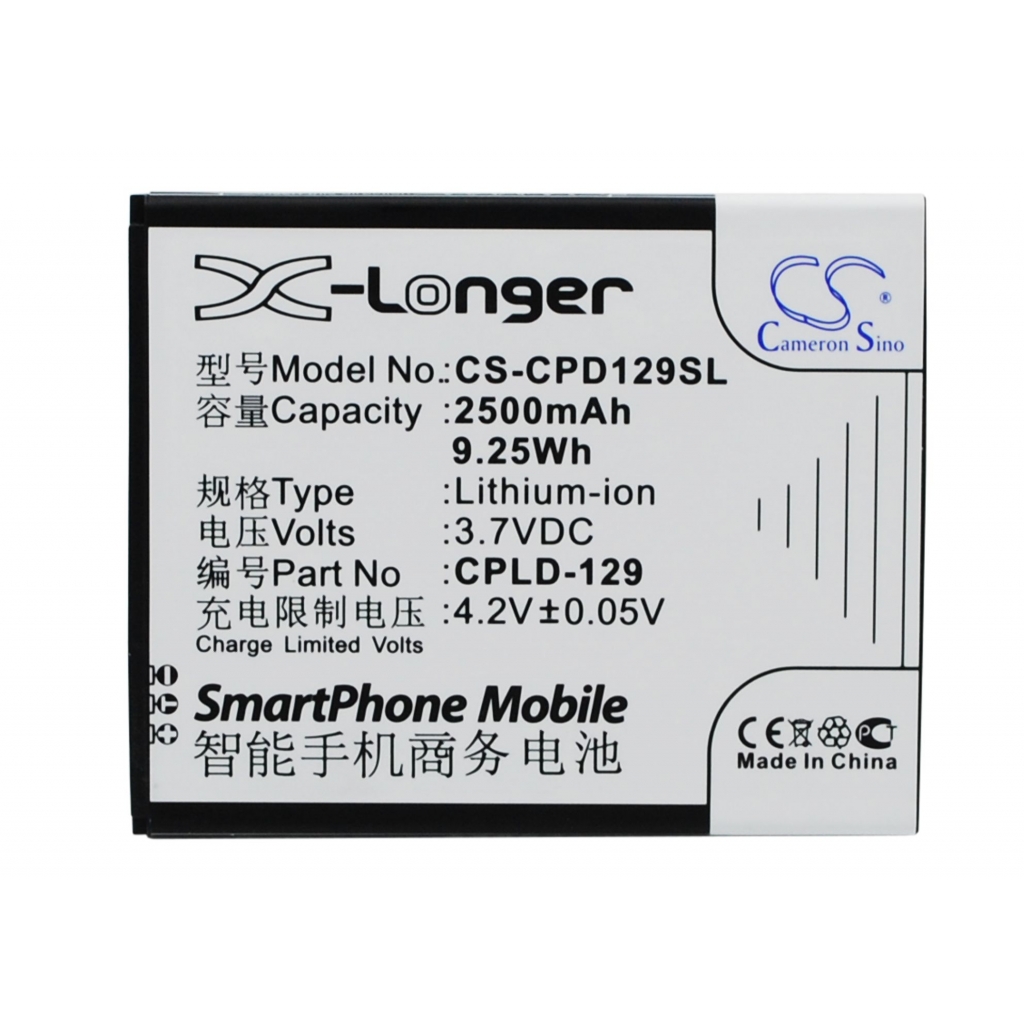 Mobile Phone Battery Coolpad CS-CPD129SL