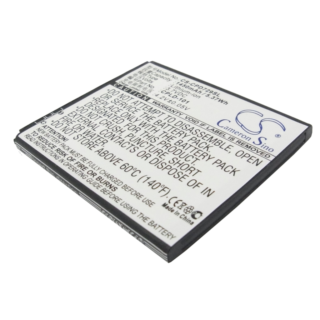 Mobile Phone Battery Coolpad CS-CPD729SL