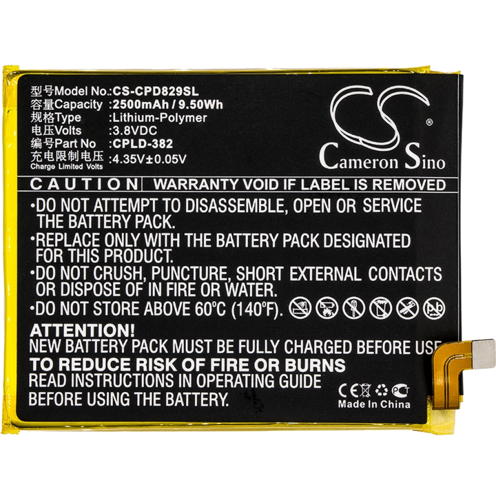 Mobile Phone Battery Coolpad 8298-A01 (CS-CPD829SL)