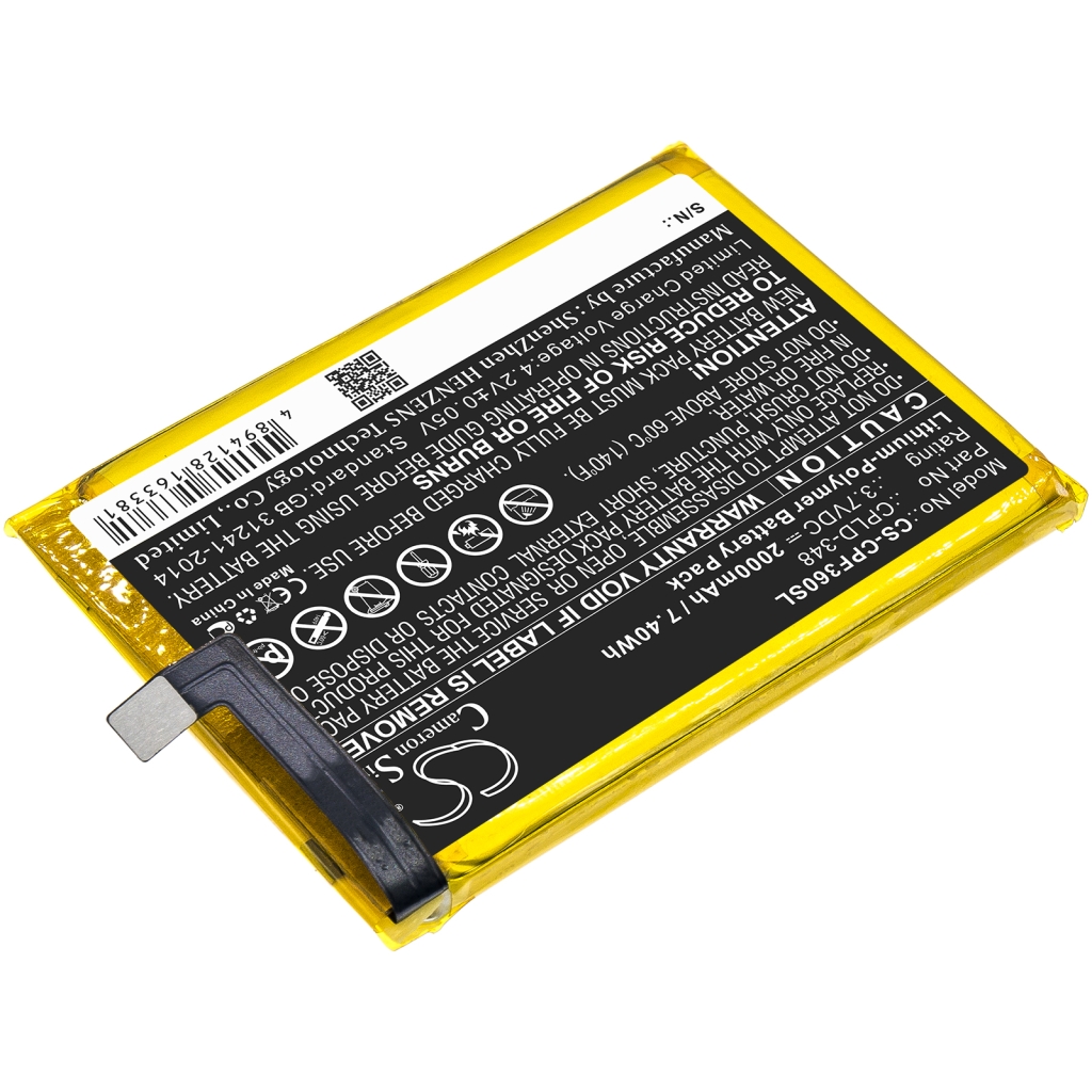 Mobile Phone Battery Coolpad 3602U (CS-CPF360SL)
