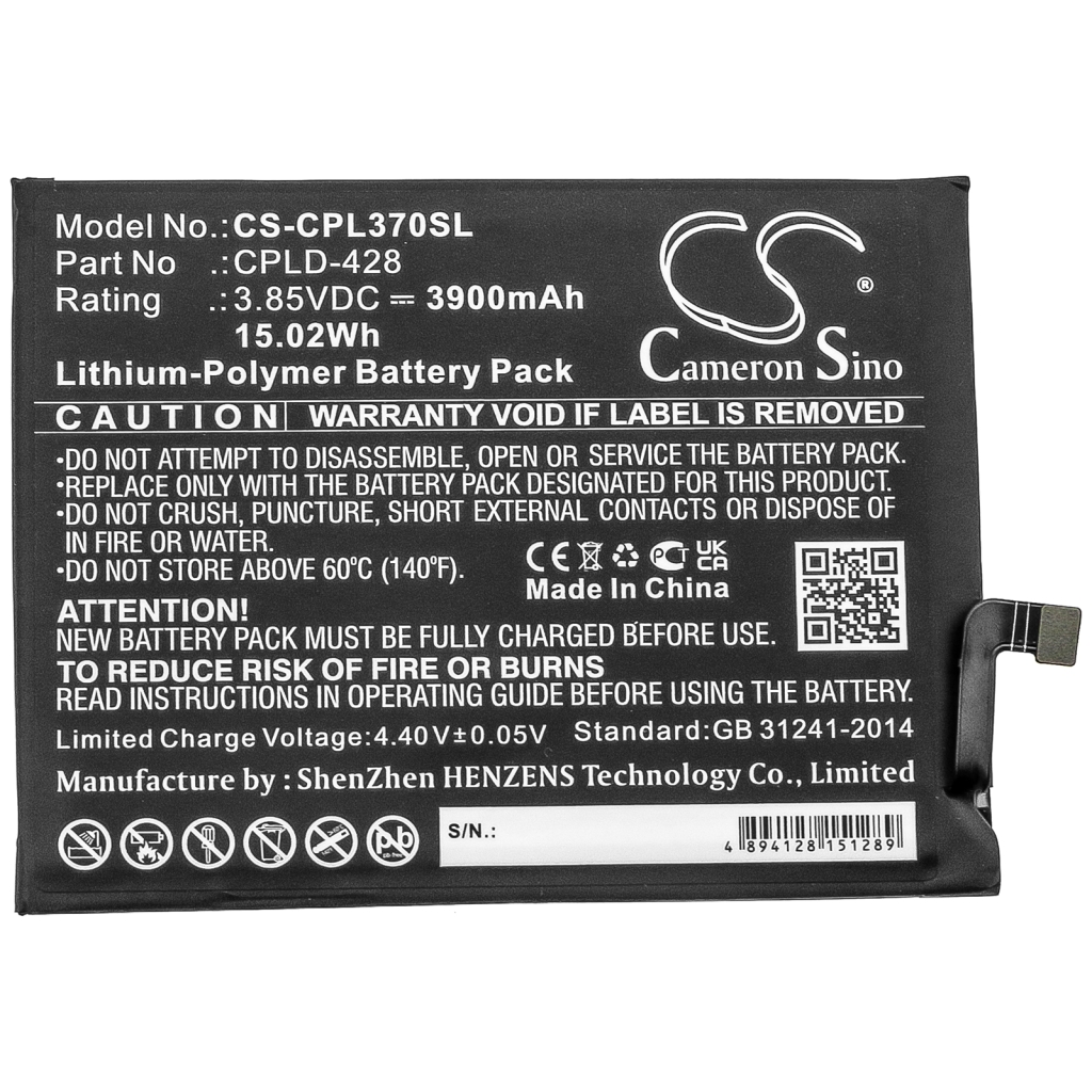 Battery Replaces CPLD-428