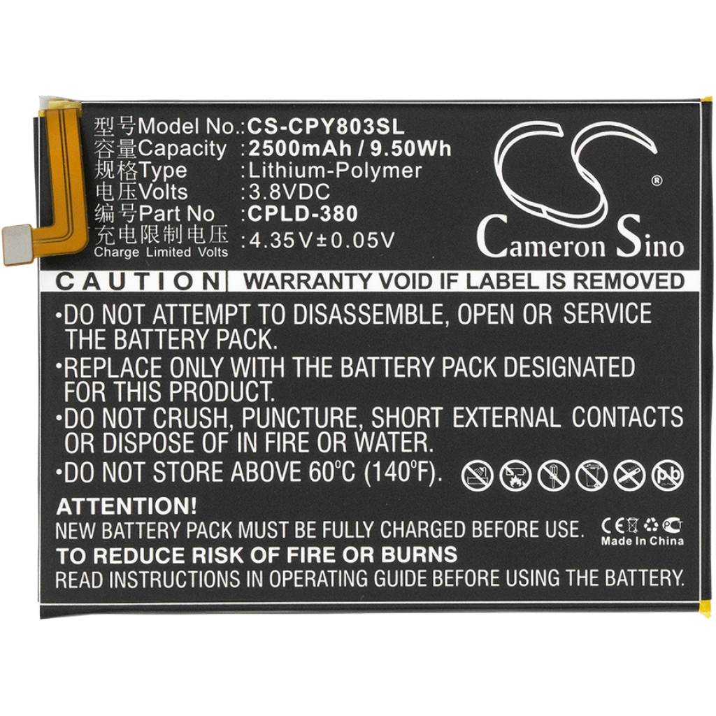 Mobile Phone Battery Coolpad Fengshang 3 (CS-CPY803SL)