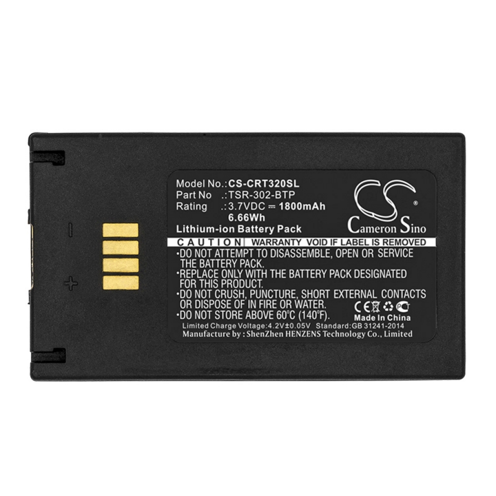 Remote Control Battery Crestron CS-CRT320SL