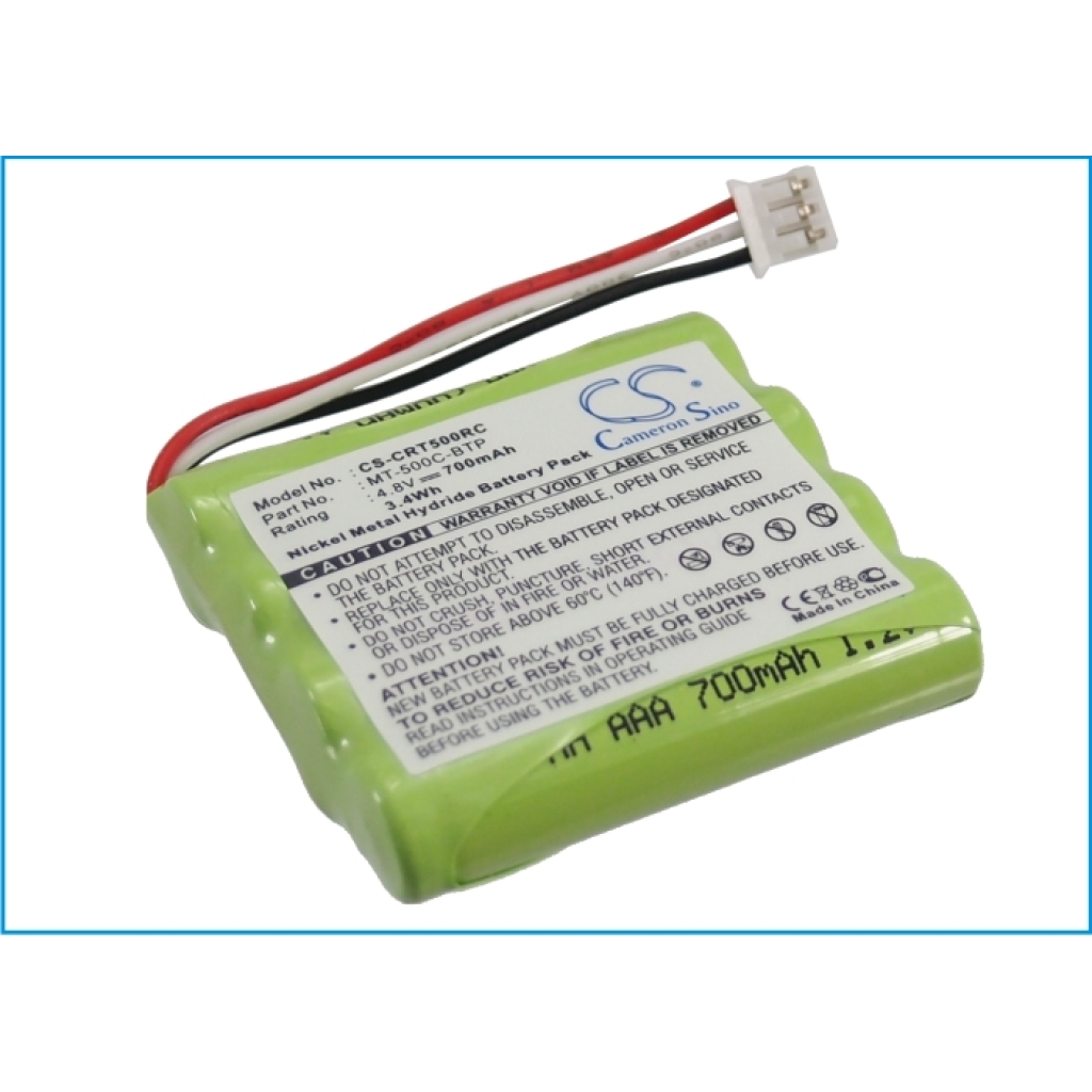 Battery Replaces MT-500C-BTP