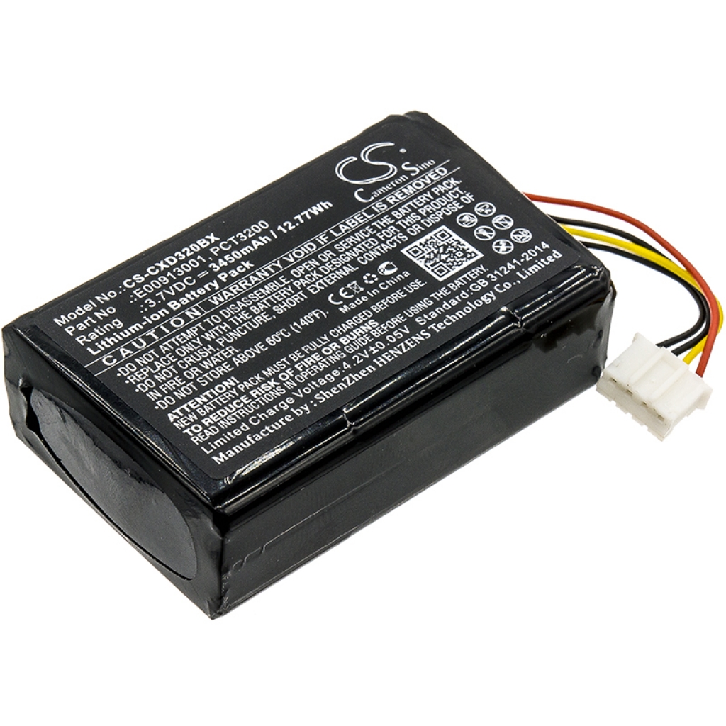 Batteries BarCode, Scanner Battery CS-CXD320BX