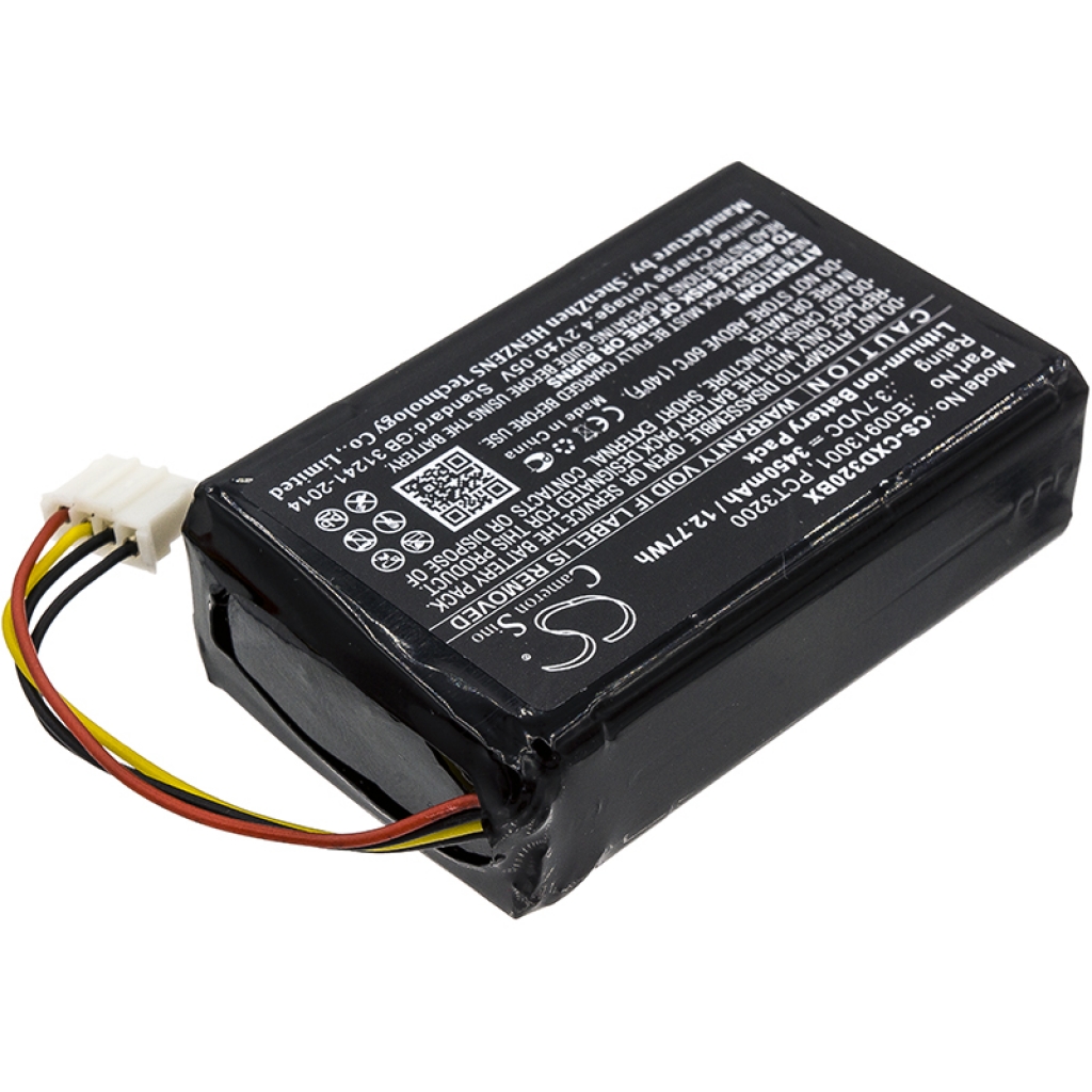 Batteries BarCode, Scanner Battery CS-CXD320BX