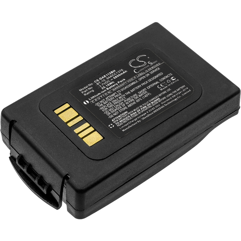 Batteries BarCode, Scanner Battery CS-DAE112BH