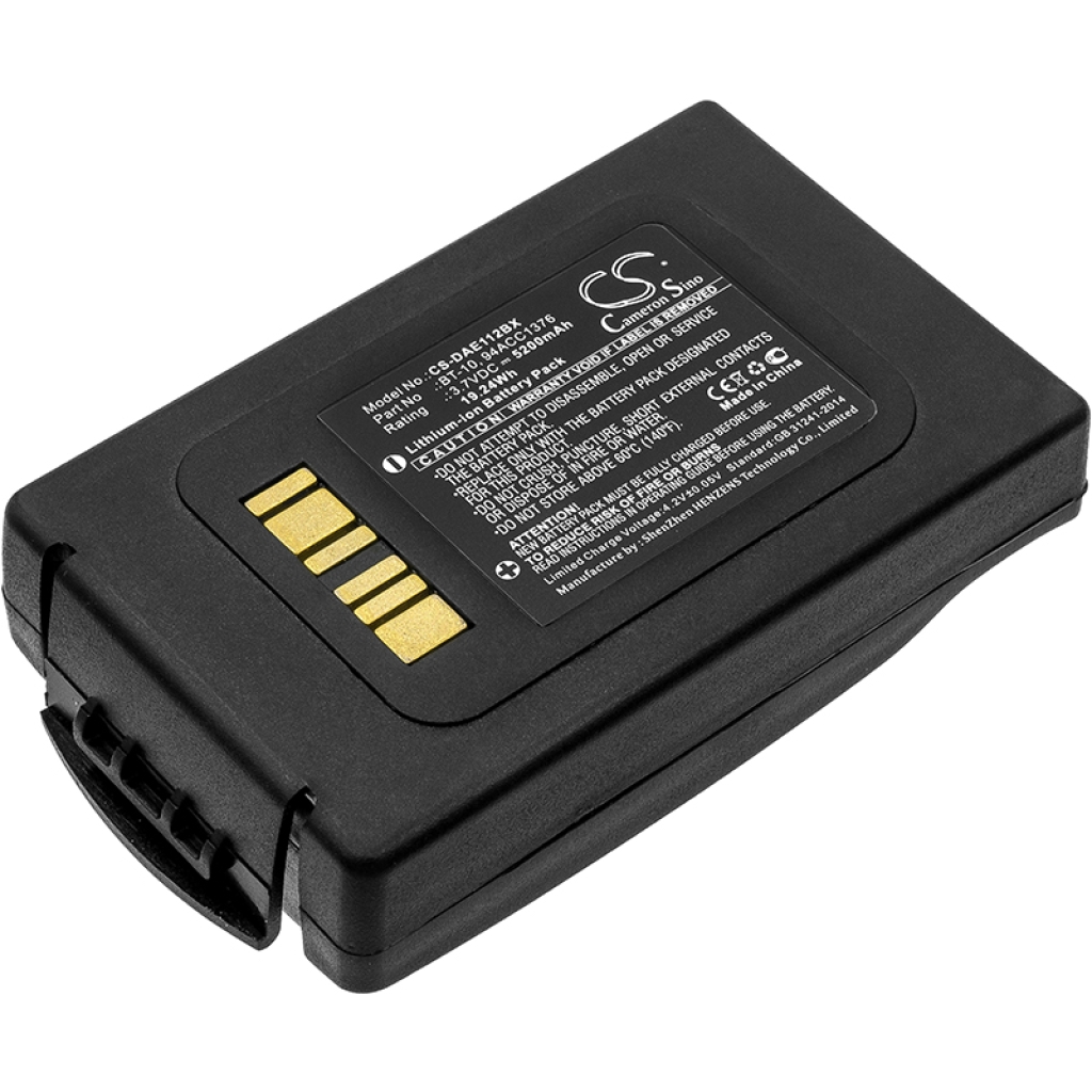 Batteries BarCode, Scanner Battery CS-DAE112BX