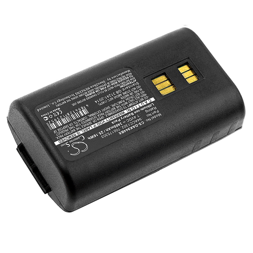 Batteries BarCode, Scanner Battery CS-DAK944BX