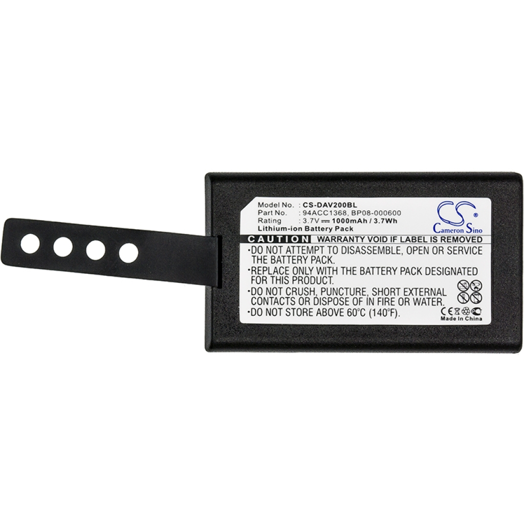 BarCode, Scanner Battery Wasp DT10RF 2D (CS-DAV200BL)