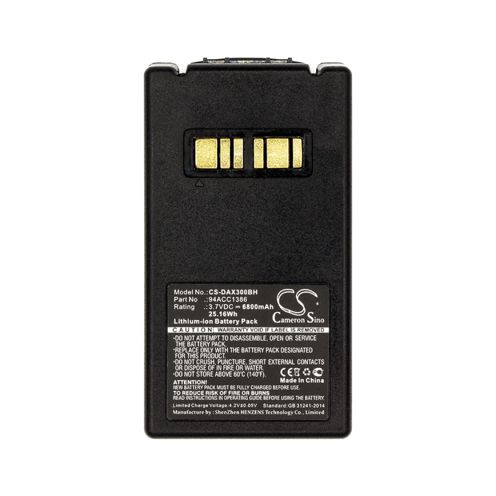 BarCode, Scanner Battery Datalogic CS-DAX300BH