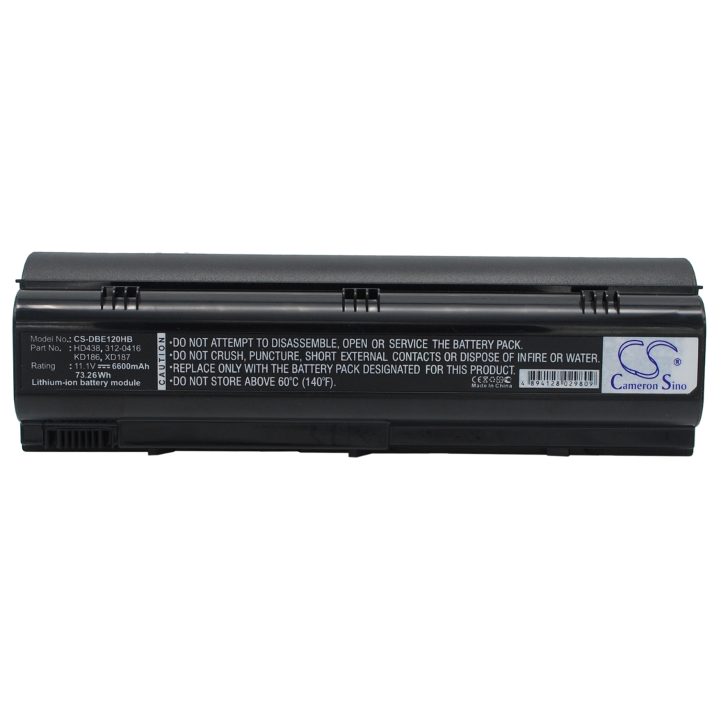 Notebook battery DELL CS-DBE120HB