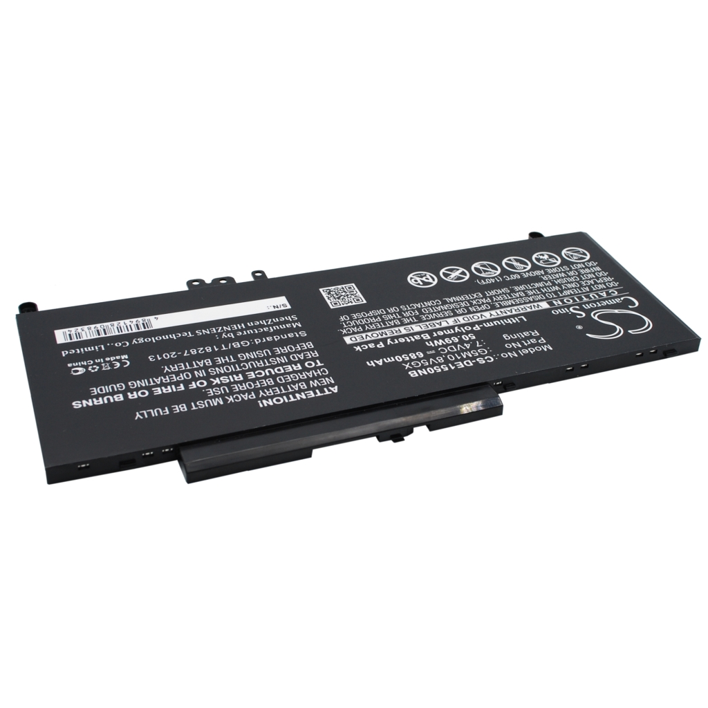 Notebook battery DELL CS-DE1550NB