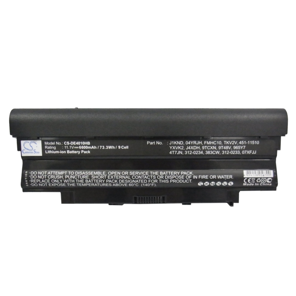 Notebook battery DELL CS-DE4010HB