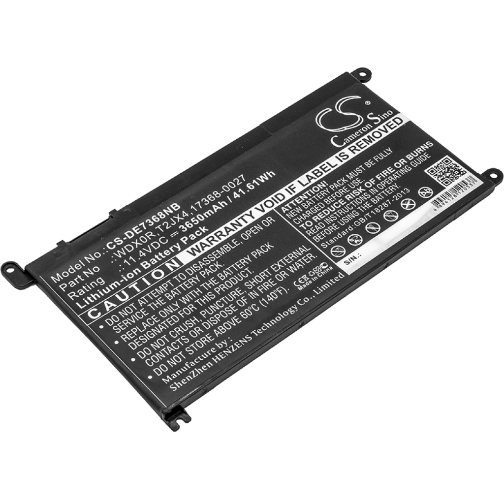 Notebook battery DELL CS-DE7368NB