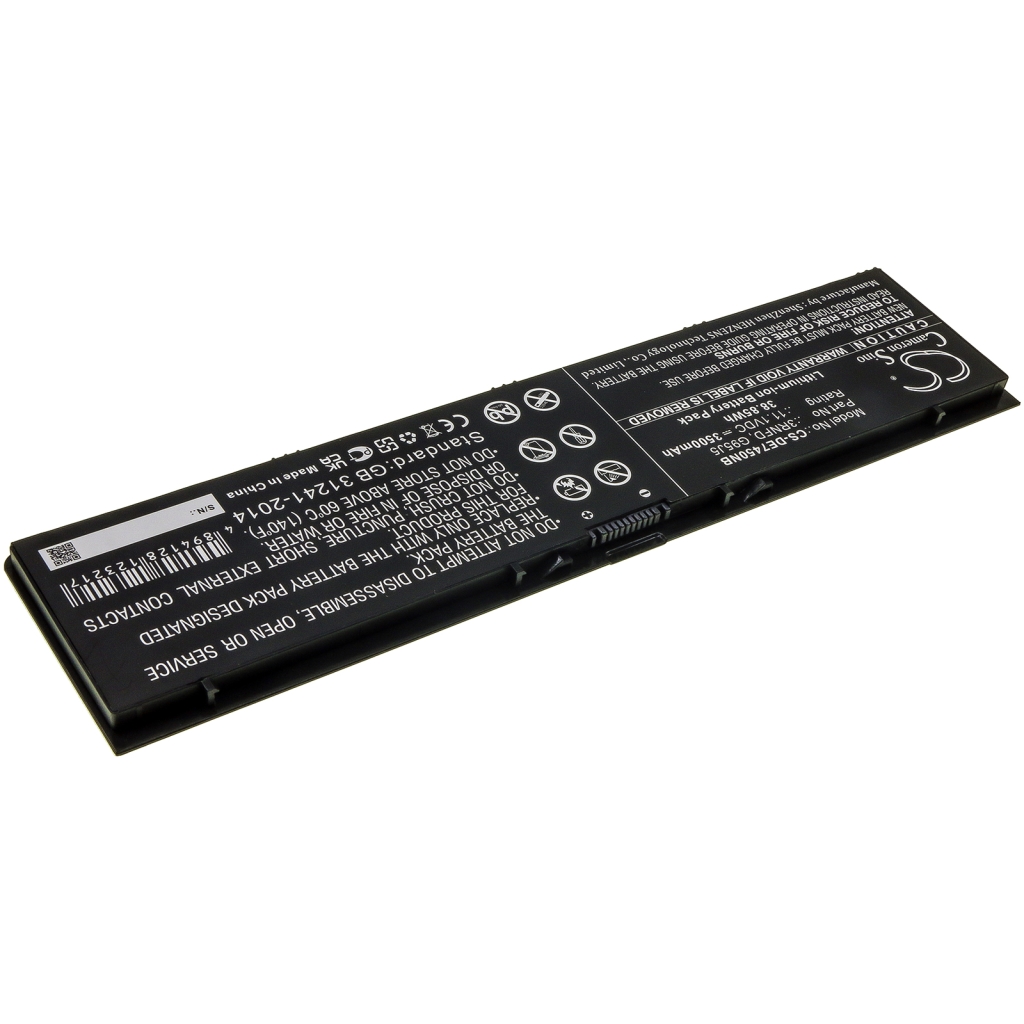 Notebook battery DELL CS-DE7450NB