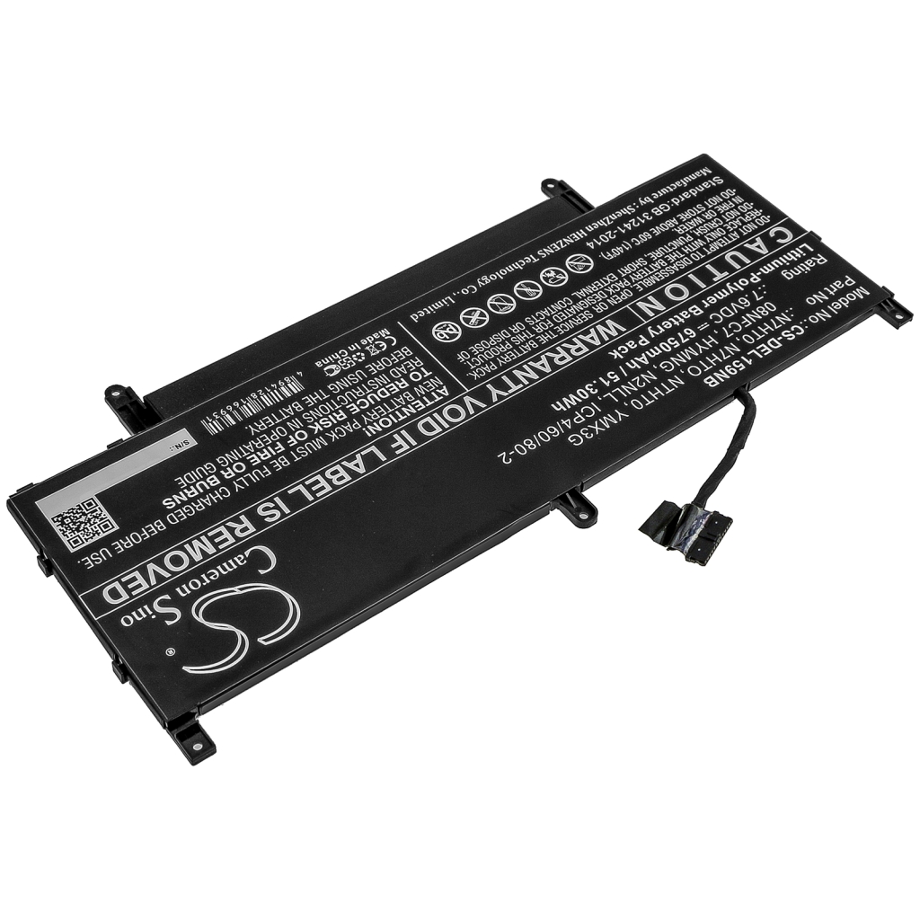 Notebook battery DELL CS-DEL159NB