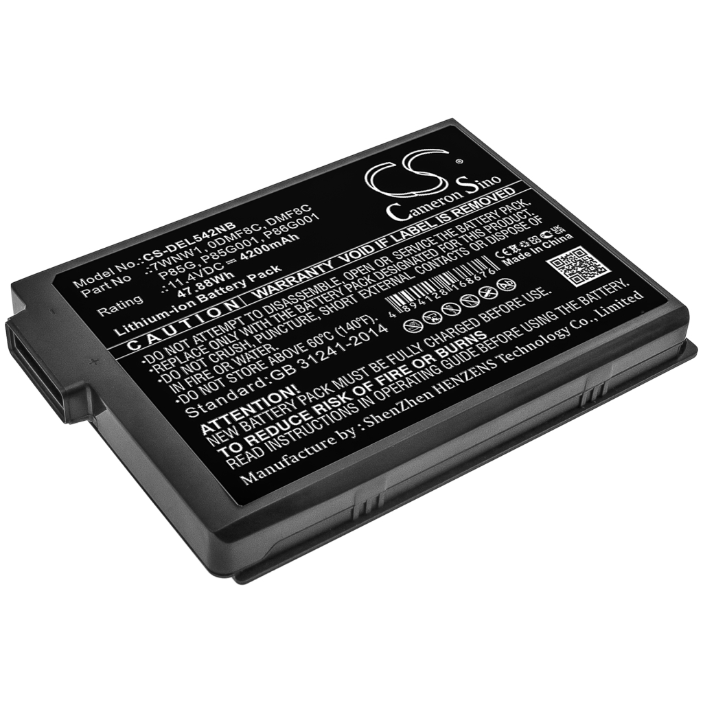 Notebook battery DELL CS-DEL542NB
