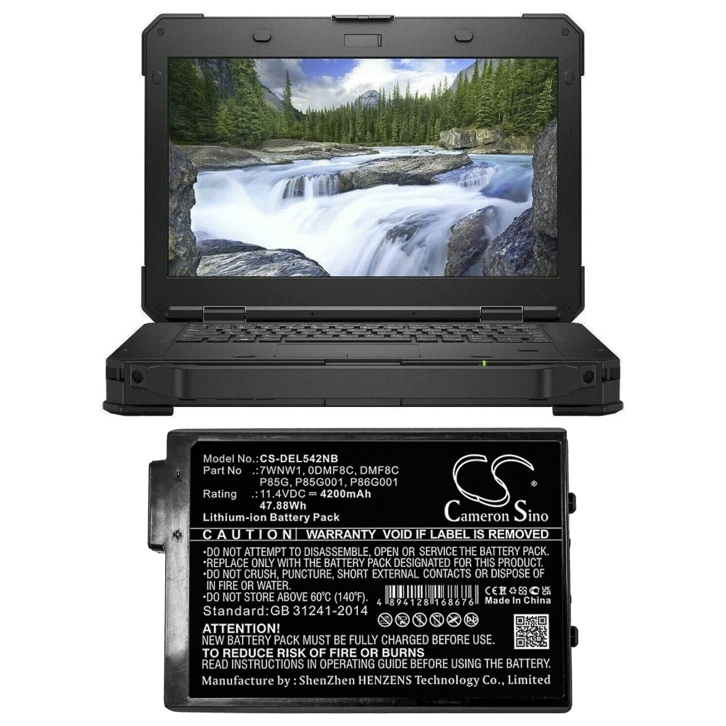 Notebook battery DELL CS-DEL542NB