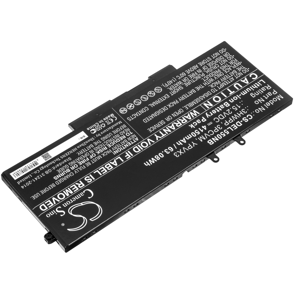 Notebook battery DELL Latitude 15 5511 N009L551115EMEA (CS-DEL550NB)