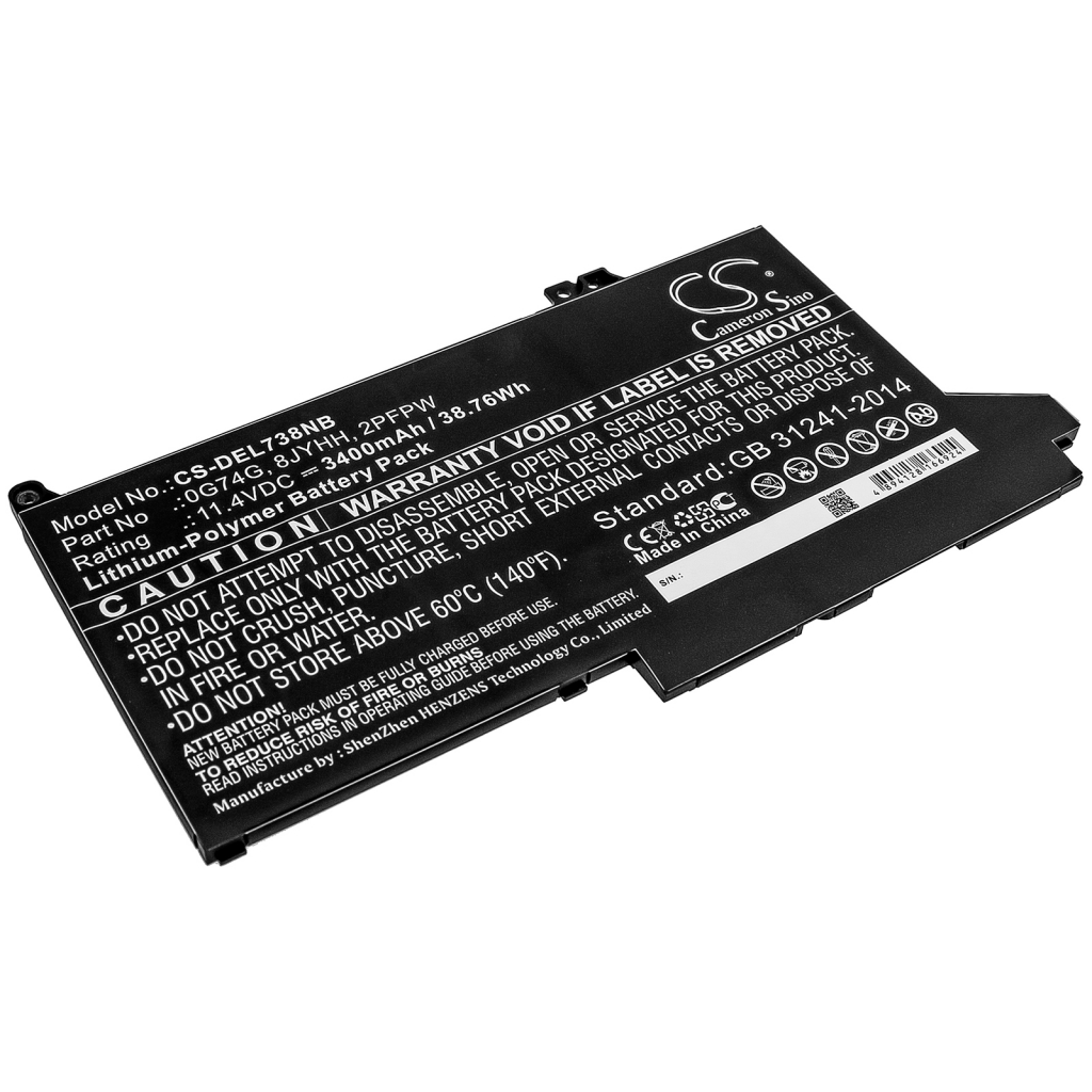 Notebook battery DELL CS-DEL738NB