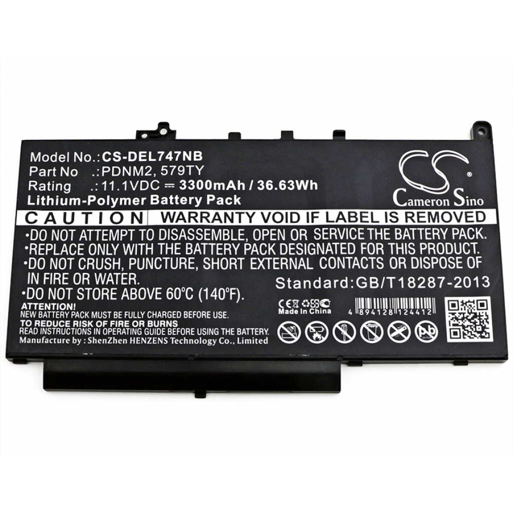 Notebook battery DELL CS-DEL747NB