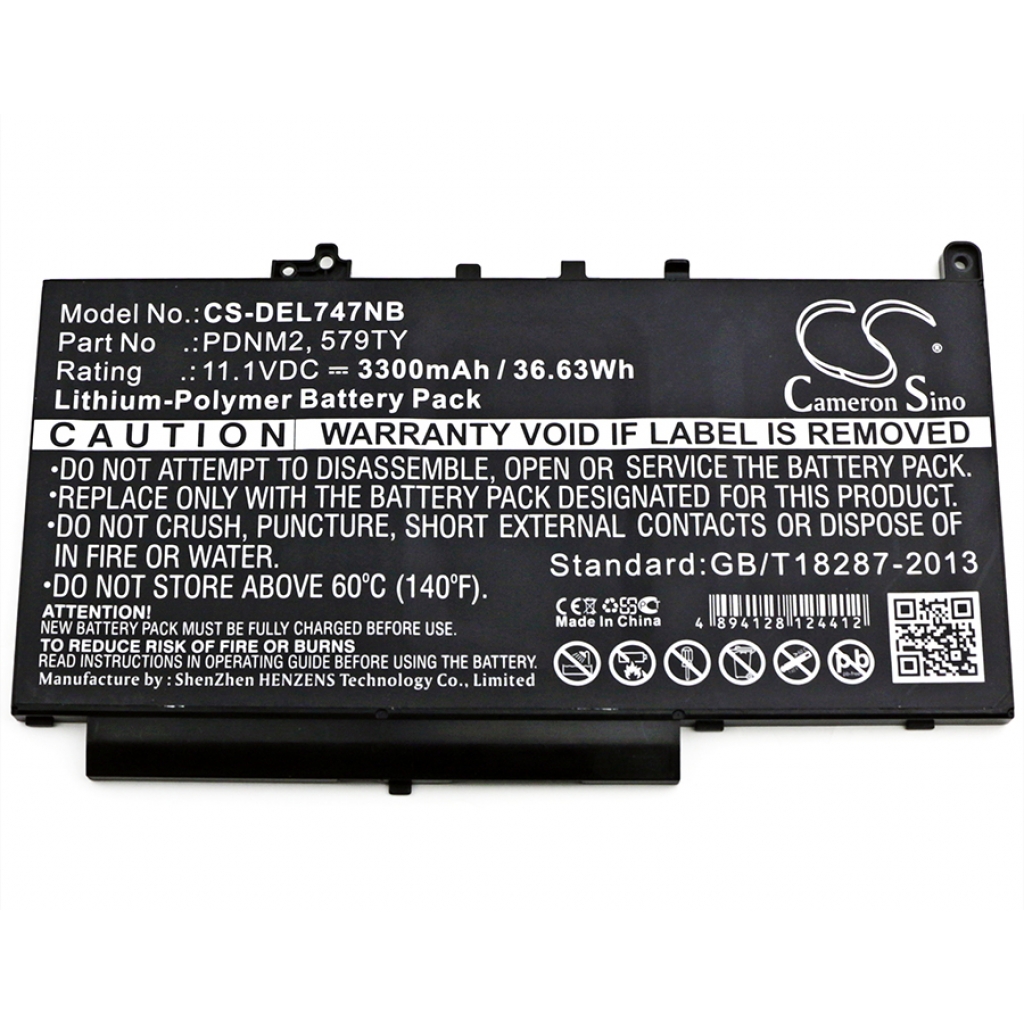 Notebook battery DELL Latitude E7470