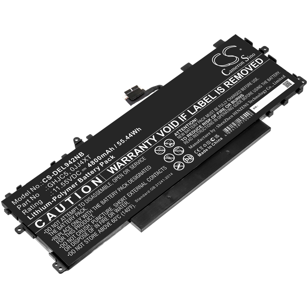 Notebook battery DELL CS-DEL942NB