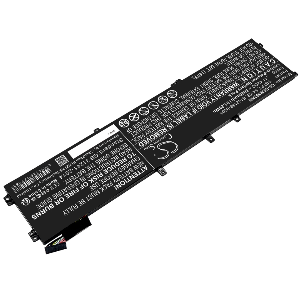 Notebook battery DELL CS-DEM552NB