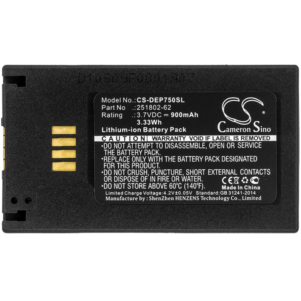 BarCode, Scanner Battery Spare CS-DEP750SL