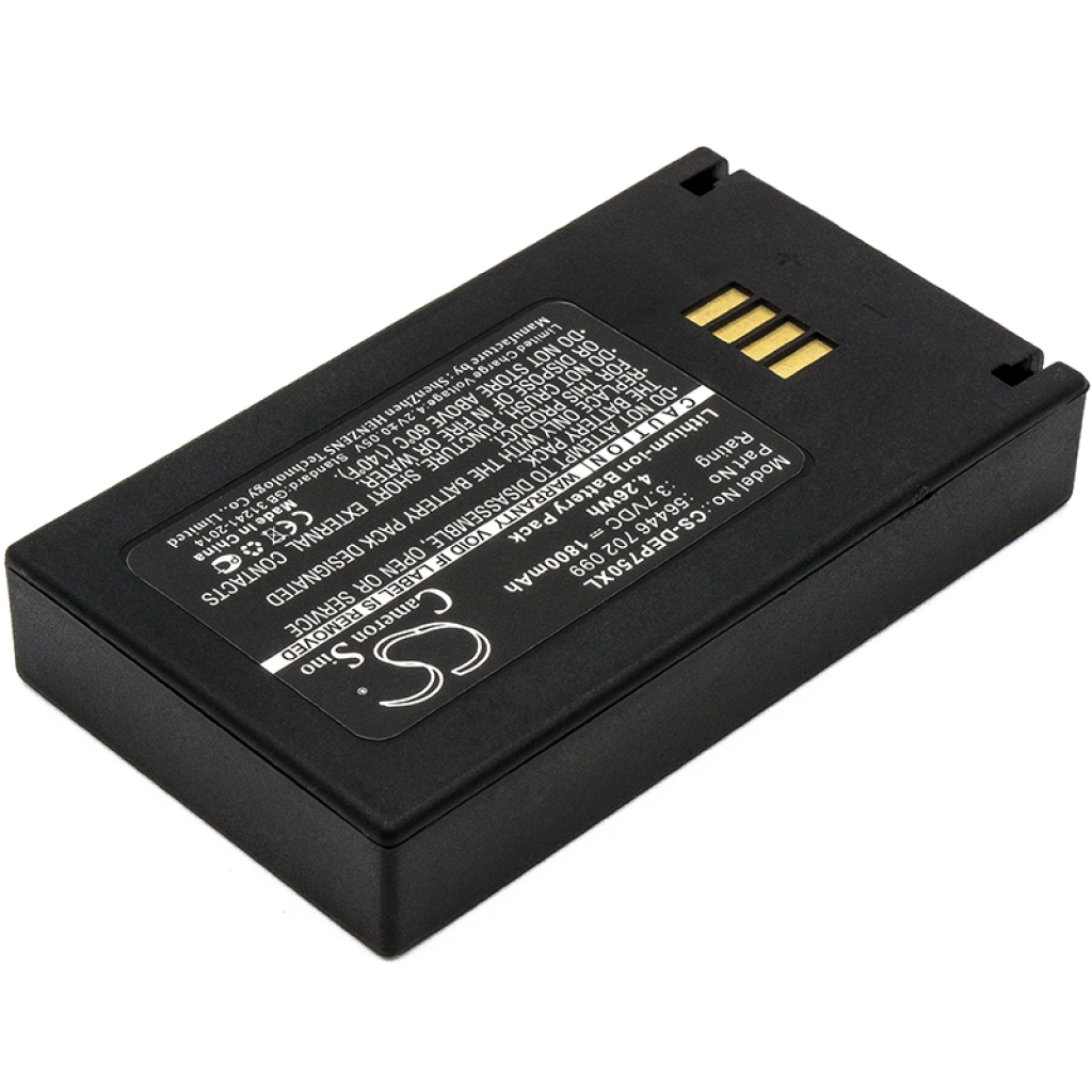 BarCode, Scanner Battery David clark 9900 (CS-DEP750XL)