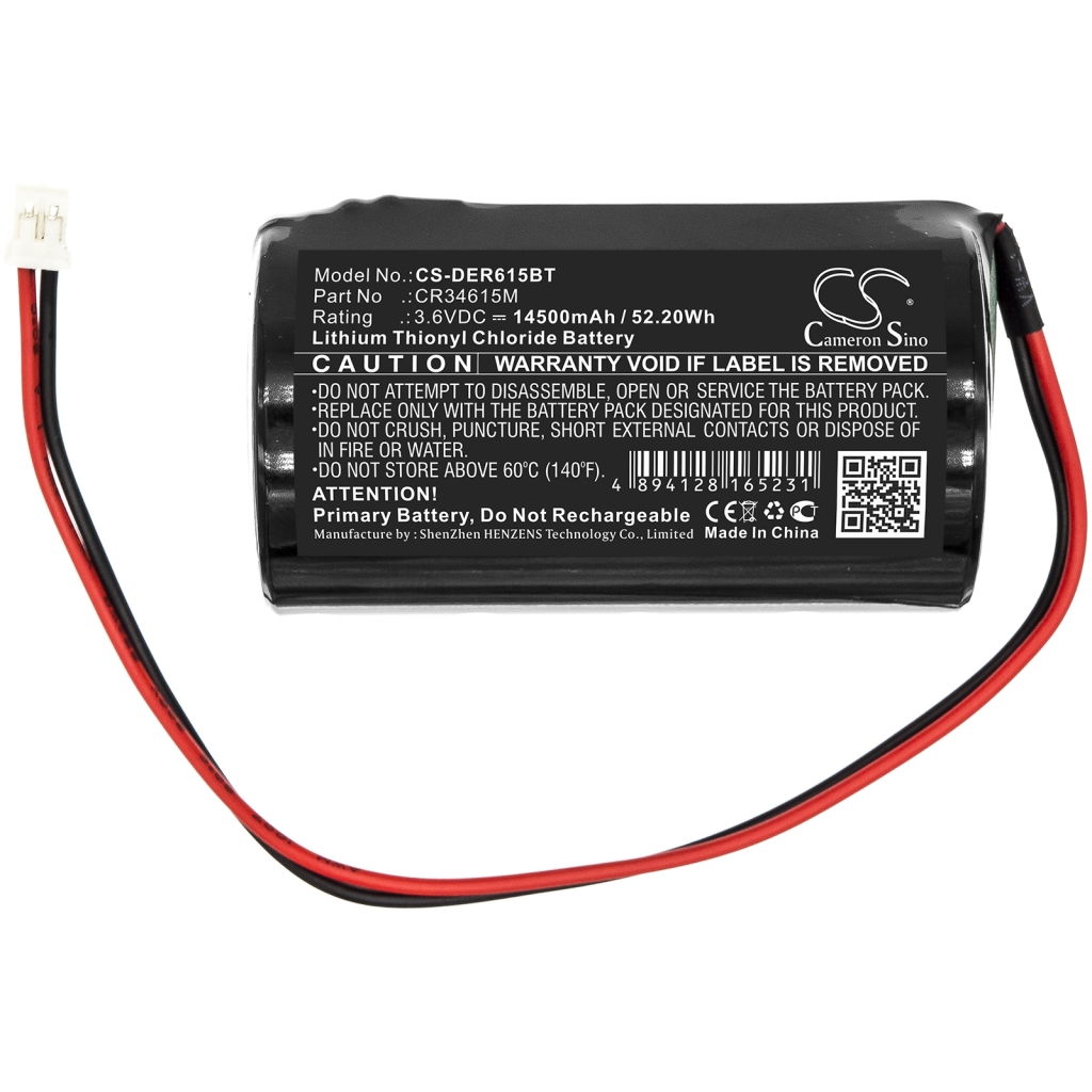 Battery Replaces CR34615M