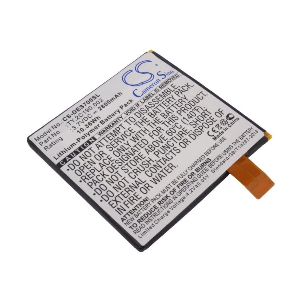 Tablet Battery DELL CS-DES700SL