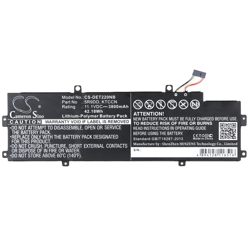 Notebook battery DELL CS-DET220NB