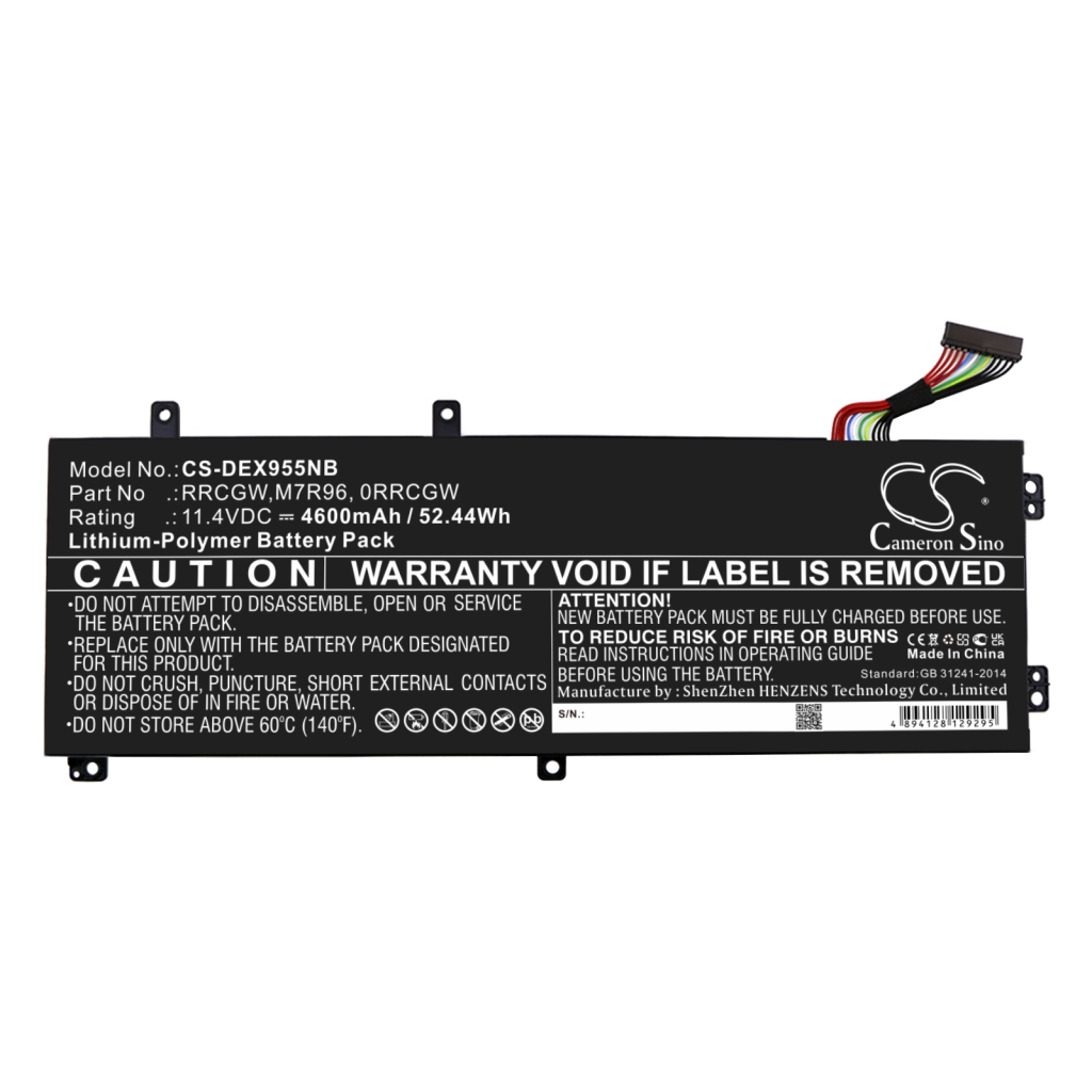 Notebook battery DELL CS-DEX955NB