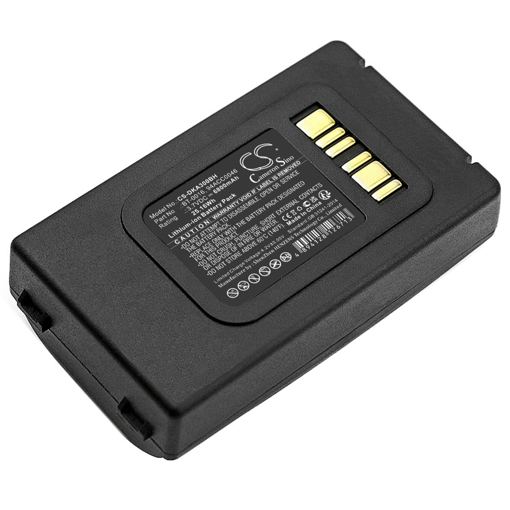 BarCode, Scanner Battery Datalogic CS-DKA300BH