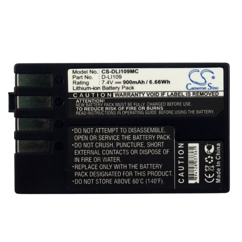 Camera Battery PENTAX CS-DLI109MC