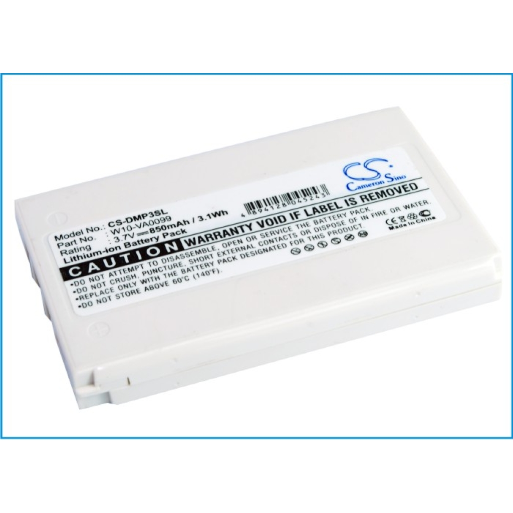 Batteries MP3, MP4, PMP Battery CS-DMP3SL