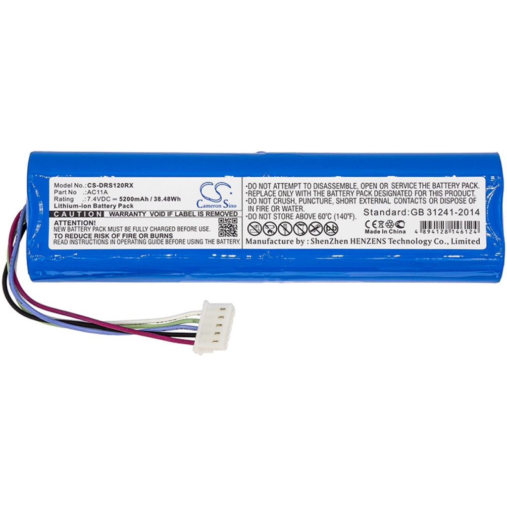 Batteries for airsoft and RC 3dr CS-DRS120RX