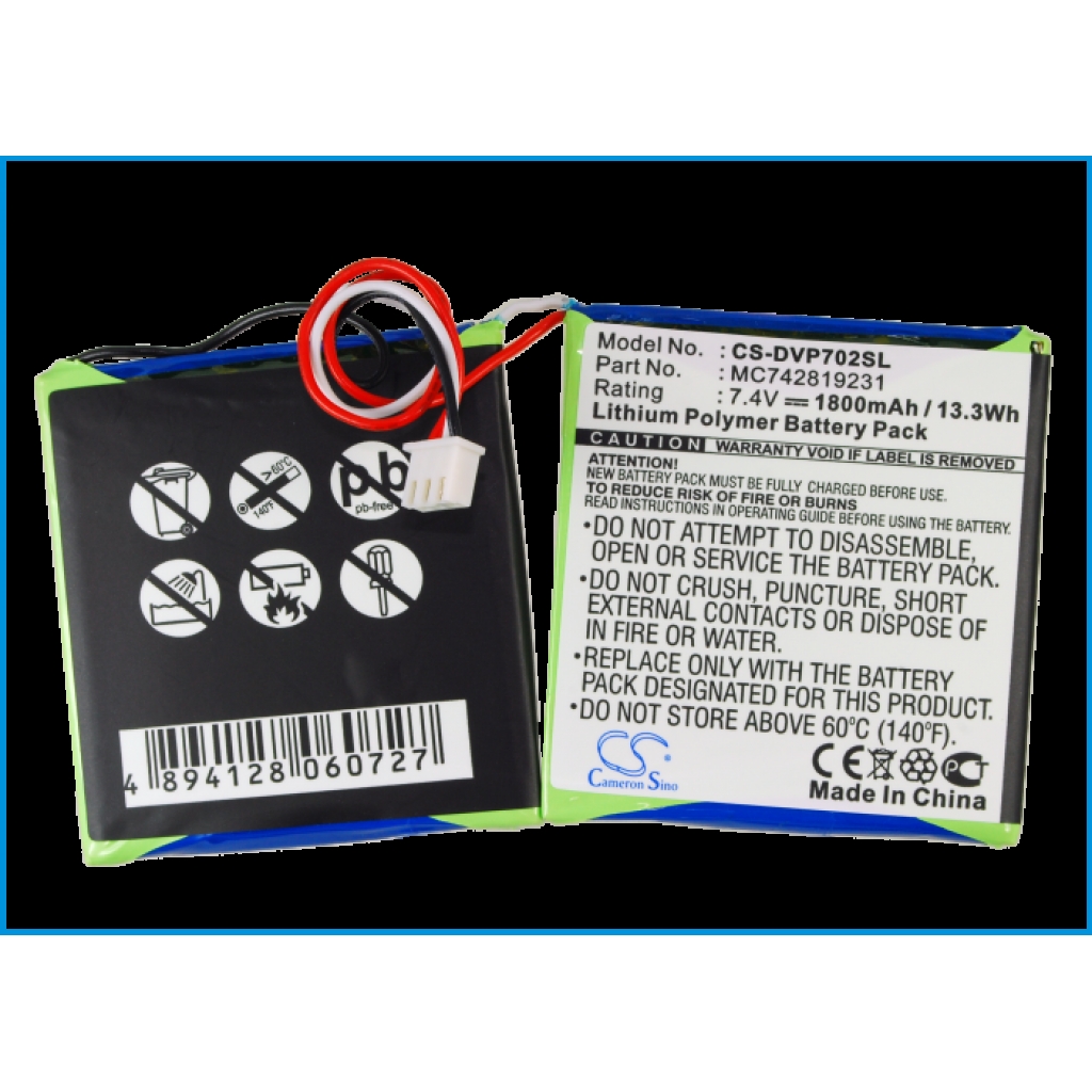 Batteries DAB Digital Battery CS-DVP702SL