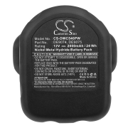 CS-DWC540PW<br />Batteries for   replaces battery DE9094