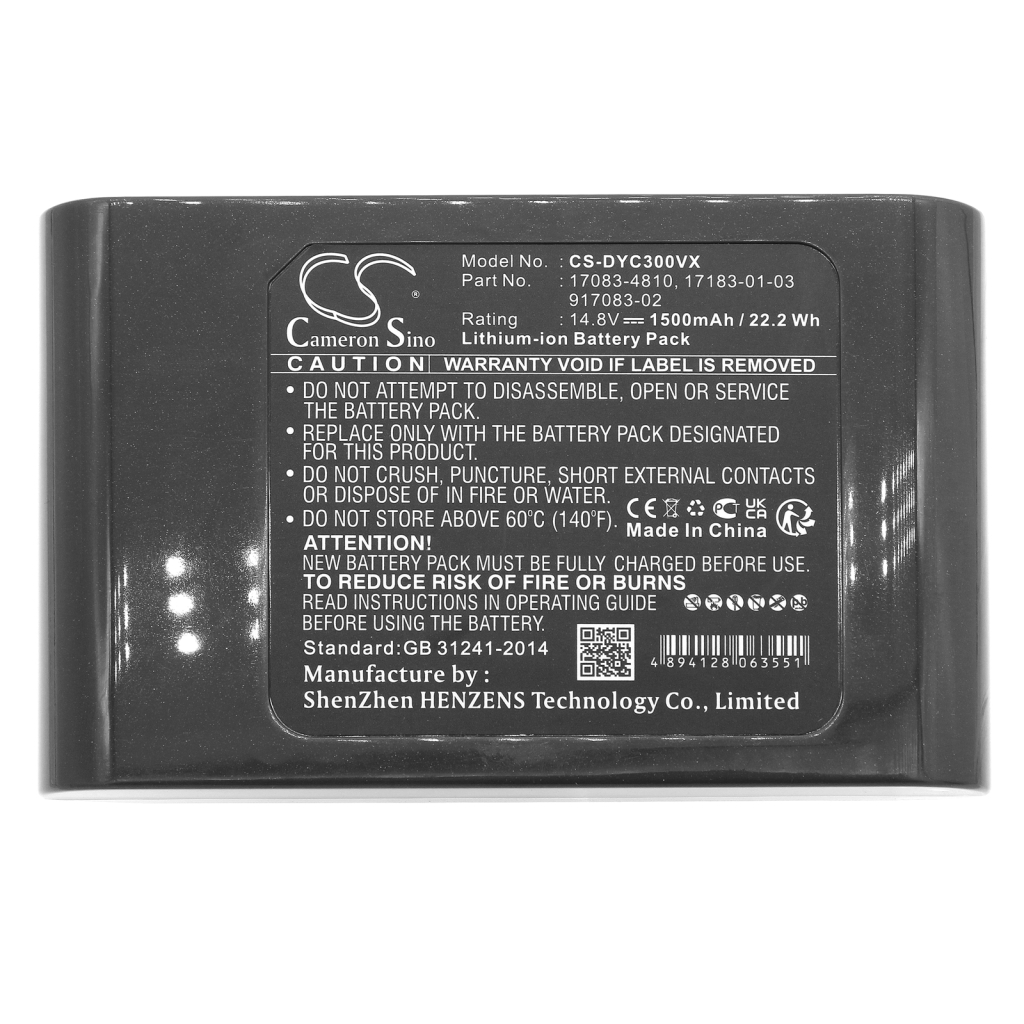 Battery Replaces 917083-02