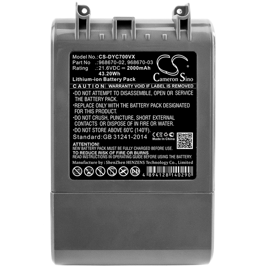 Battery Replaces 968670-02