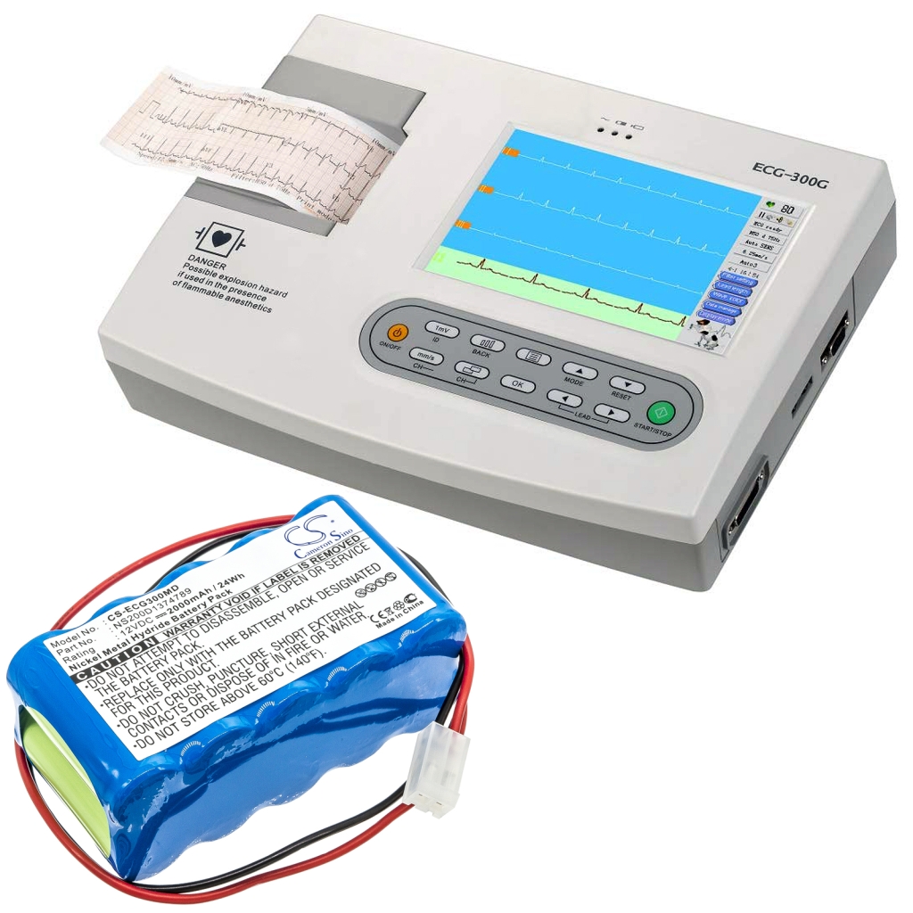 Medical Battery Cardipia CS-ECG300MD