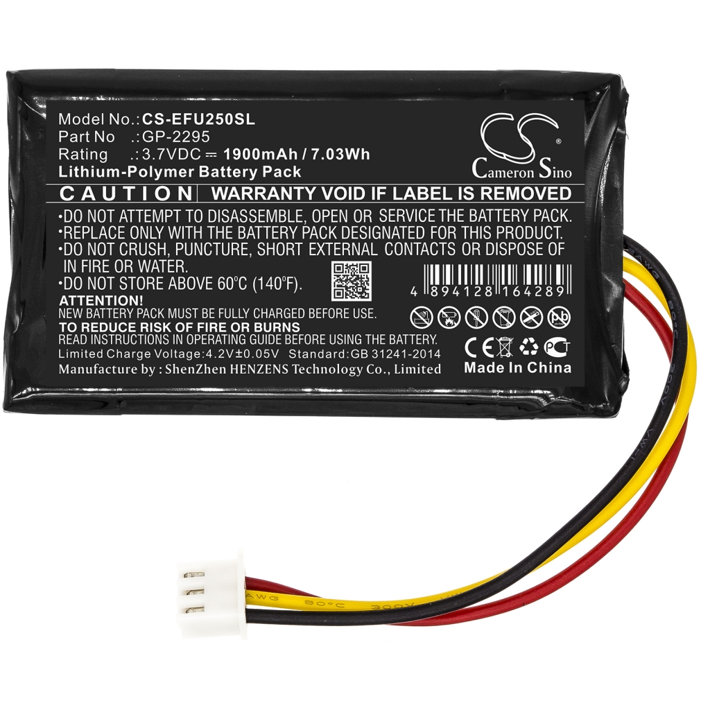 Battery Replaces GP-2295