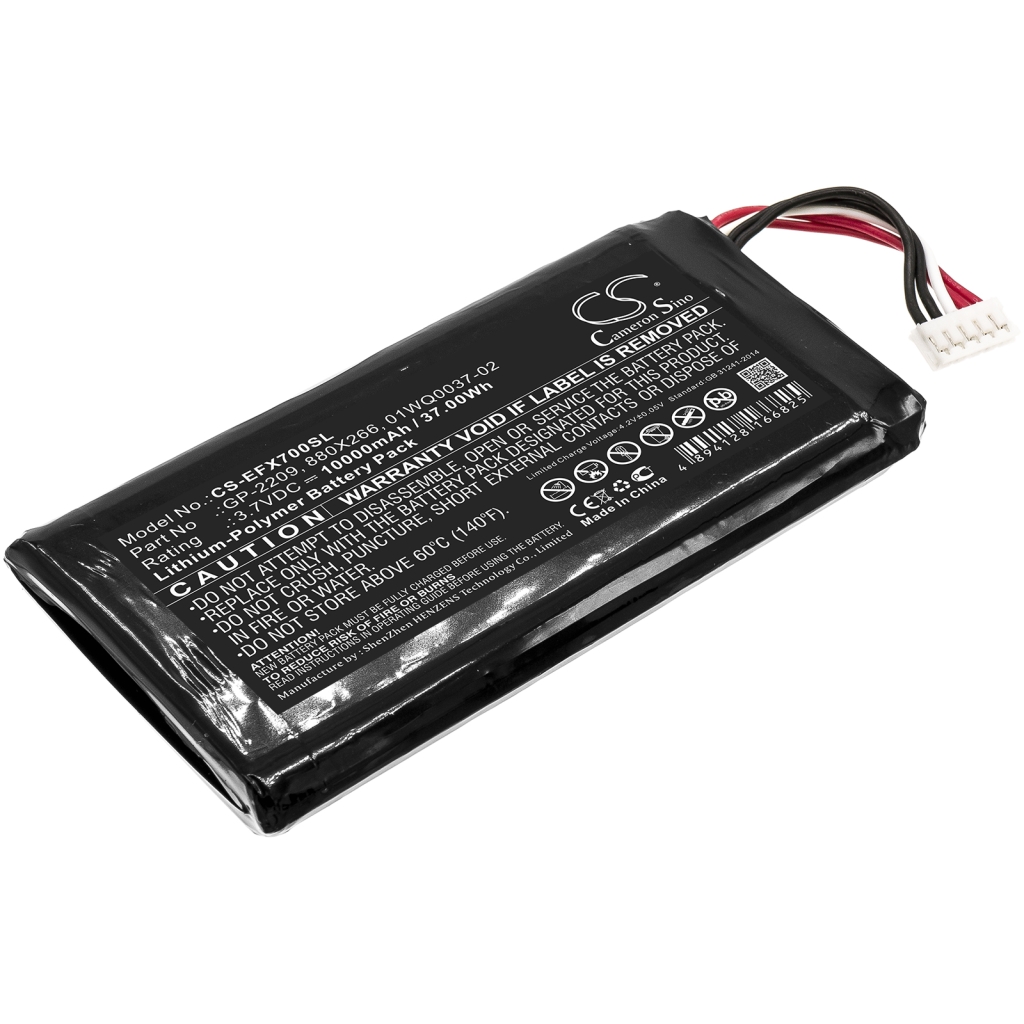 Battery Replaces 01WQ0037-02