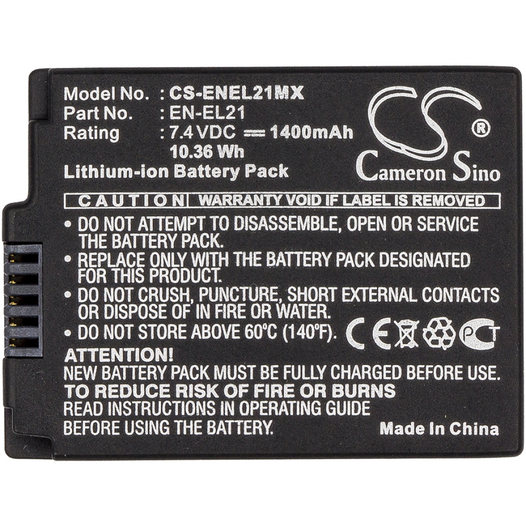 Camera Battery Nikon CS-ENEL21MX