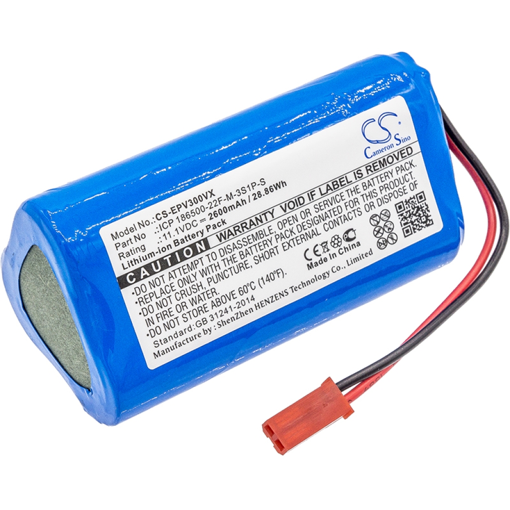 Battery Replaces ICP 186500-22F-M-3S1P-S