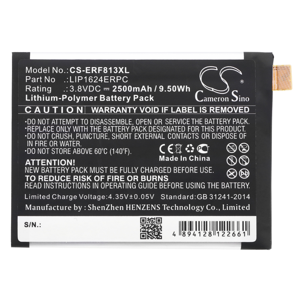 Mobile Phone Battery Sony F8131 (CS-ERF813XL)