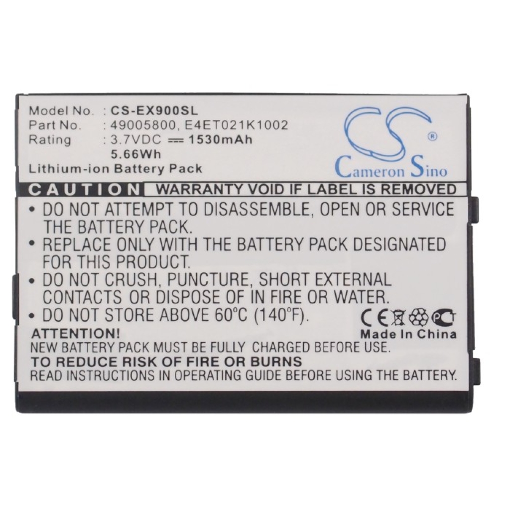 Mobile Phone Battery E-TEN CS-EX900SL